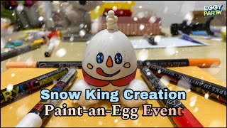 Eggy Party  Snow King Creation PaintanEgg Event iOS [upl. by Leamiba]