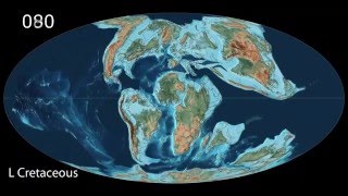 PlateTectonics amp Ice Ages  Scotese Animation 022116a [upl. by Dieter]