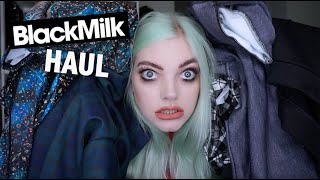 another blackmilk try on haul [upl. by Annaeg]