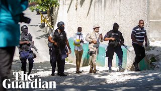 Haiti police kill suspects in gun battle after assassination of president [upl. by Llertrac]