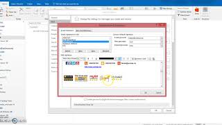 How to paste QR Signature to Microsoft Outlook [upl. by Aubine]