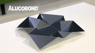 ALUCOBOND® Bowl  Folding instructions [upl. by Stormie138]