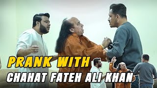 PRANK WITH CHAHAT FATEH ALI KHAN  By Nadir Ali amp Jaffar Mastana  P4 Pakao  2025 [upl. by Rimidalb]