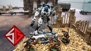 Tyranids vs Tau 1000 Point 10th Edition Warhammer 40K Battle Report [upl. by Nihi400]