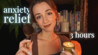 ASMR  3 HOURS of ANXIETY and PANIC Relief 💙 Helping You Calm Down [upl. by Leorsiy]