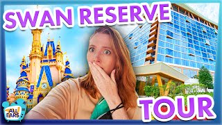 INSIDE Disney Worlds NEWEST Hotel  Swan Reserve Tour [upl. by Amargo]