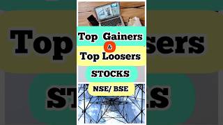 Top Gainers and Loosers today nse  most active equities ytshorts stocks [upl. by Llirred]