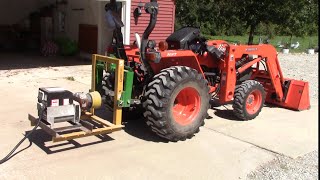 154 PTO Generator setup on Kubota L3400 [upl. by Nesta791]