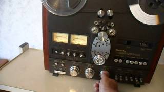 TECHNICS RS 1700 REEL TO REEL [upl. by Yojenitsirk432]