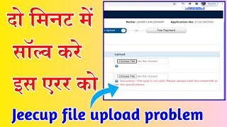 Document  File type is not valid Please upload valid documentfile as per the specifications [upl. by Namharludba317]