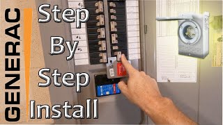 Step by Step on How To install a generator interlock kit and inlet box [upl. by Durst864]