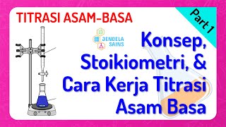 Titrasi AsamBasa • Part 1 Konsep Stoikiometri dan Cara Kerja Titrasi Asam Basa [upl. by Ffirahs485]