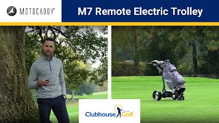 Motocaddy M7 Remote Electric Trolley [upl. by Eicnan652]