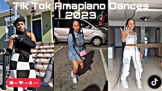 Best of amapiano dance challanges  2023🔥🥵😱 trending amapiano tiktokviral tiktokchallenge [upl. by Notsuh]