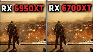 6950 XT vs 6700 XT Benchmark – 59 Tests [upl. by Arat]