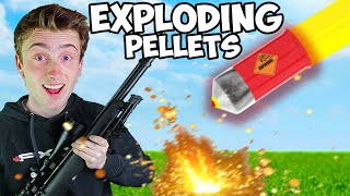 Homemade Exploding Airgun Tracer Pellets  Air Rifle Air Pistol Explosive Tracer Pellets for Airgun [upl. by Aenyl]