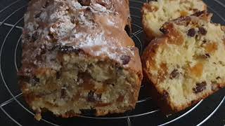 Recette très facile cake moelleux aux fruits secs [upl. by Heloise]