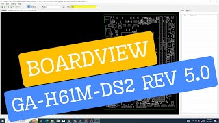 Boardview  Schematic digram  gigabyte GAH61MDS2 Rev 50 Free Dowload [upl. by Shorter]