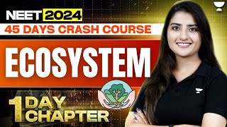 1 Day 1 Chapter Ecosystem in One Shot  45 Days Course  NEET 2024  Seep Pahuja [upl. by Romeyn]