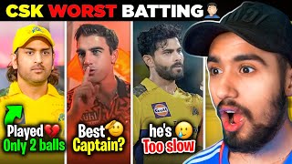 DHONI ko SILENCE kardia Pat Cummins 😒  Jaddu Slow Batting 😭  CSK vs SRH 2024 [upl. by Kappenne]