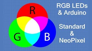 RGB LEDs with Arduino  Standard amp NeoPixel [upl. by Naltiac]