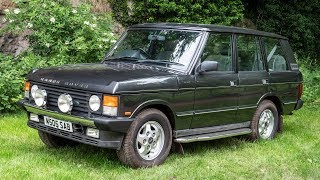 Driving An Icon The Range Rover Classic 1994 Vogue SE [upl. by Wassyngton]