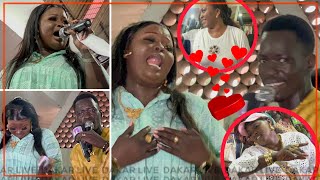 Ndeysane Thiate seck chante pour sa femme sur scène et excite mame bassine thiam et Dabaye Barre [upl. by Palecek819]