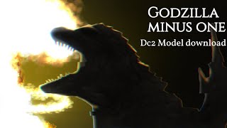 GODZILLA MINUS ONE DC2  Download link [upl. by Moskow906]