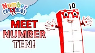 Numberblocks Meet Number Ten  Learn to Count  Meet the Numberblocks [upl. by Atimad]