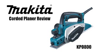 Makita Corded Planer  Should you buy one Review [upl. by Oirramaj469]