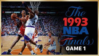 1993 NBA Finals Full Game 1  Chicago Bulls vs Phoenix Suns [upl. by Tniassuot]