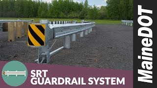 SRT350 from Trinity Highway Products  MaineDOTs Guardrail Inspection Training [upl. by Kira]