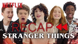 Get Ready for Stranger Things 3  Official Cast Recap of Seasons 1 amp 2  Netflix [upl. by Belvia]