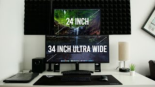 The Best Budget Ultrawide Monitor  LG 34 Inch 1080P Monitor Review [upl. by Antoni882]