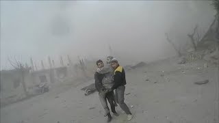 UN describes under siege eastern Ghouta in Syria as hell on earth  ITV News [upl. by Nommad613]