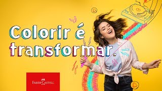 Colorir é transformar FaberCastell e Maisa [upl. by Newra]