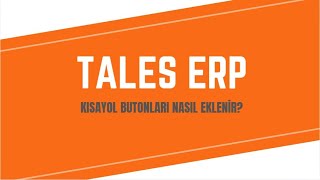 Kısayol Butonları Nasıl Eklenir [upl. by Codie]