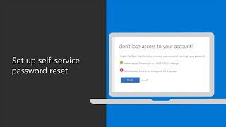 How to set up selfservice password reset for Microsoft 365 Business Premium [upl. by Katharine]