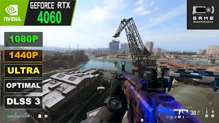 RTX 4060  COD Warzone Performance Review  1080P 1440P amp DLSS 3 [upl. by Rechaba764]