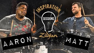 Zildjian Inspiration Sessions  Matt Greiner amp Aaron Spears [upl. by Sucirdor]