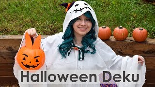 Halloween BNHA Deku Cosplay Tutorial Free Pattern [upl. by Ludlew]