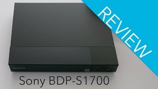 Sony BDPS1700 Bluray Player Review [upl. by Elleval641]