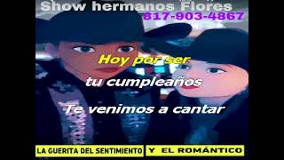 Banda Los Sebastianes  Mañanitas karaoke [upl. by Karee742]