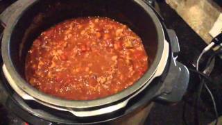 Pressure Cooker Chili [upl. by Bevon]