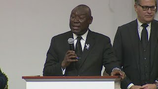 Attorney Ben Crump speaks at funeral of Patrick Lyoya [upl. by Suzanna]