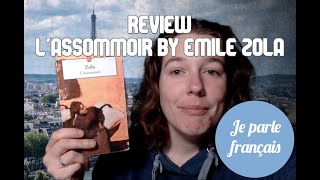 Review of LAssommoir by Emile Zola in French English subs [upl. by Winnick543]