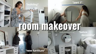 Redoing My Room pinterest amp tiktok inspired  Room Makeover Part 1 [upl. by Notlew]