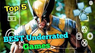 Top 5 PSP Games You Didn’t Know Were Awesome  Underrated Classics [upl. by Yeltnerb]