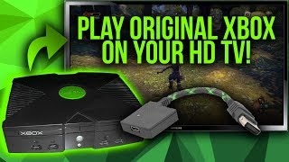 Connect Your Original Xbox To FlatScreen TVs [upl. by Afrikah]