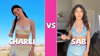 Charli D’amelio Vs Sabrina Quesada TikTok Dance Battle [upl. by Garibull]